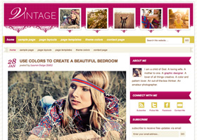 image of the Vintage theme for WordPress