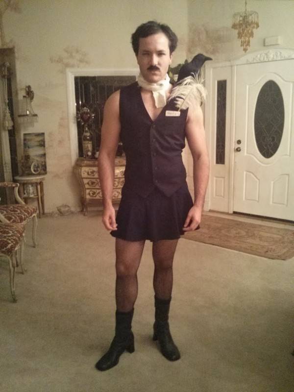 Easy And Creepy Edgar Allen Poe Costume, 42% OFF