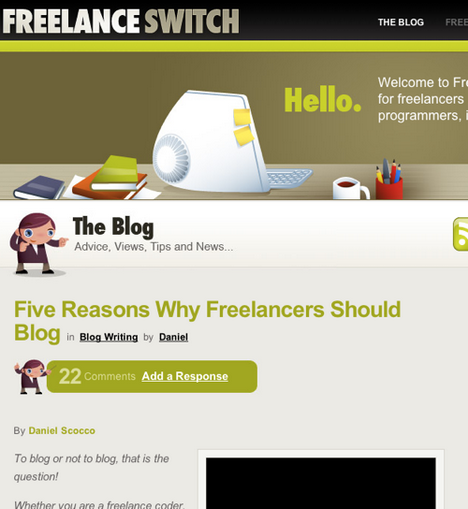 Freelance Switch on StumbleUpon