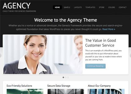image of agency theme