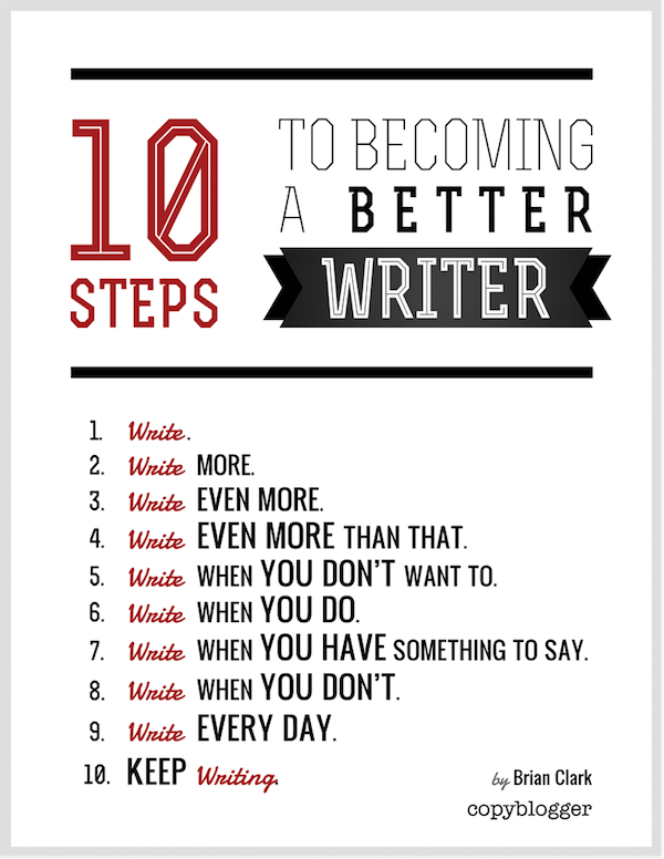 how to become a better writer essay