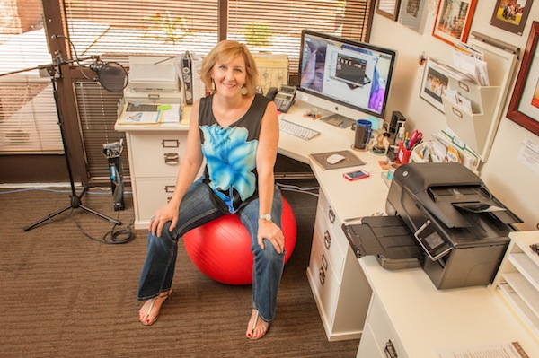 Image of Pamela Slim's Desk