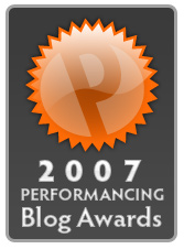 Performancing Blog Awards: What Do You Think?