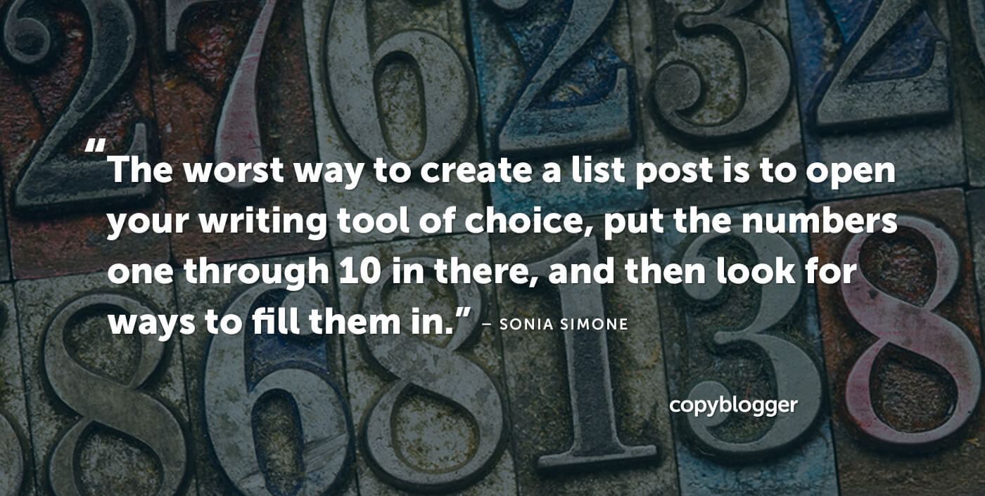 The 7 Keys to Writing a Better List Post