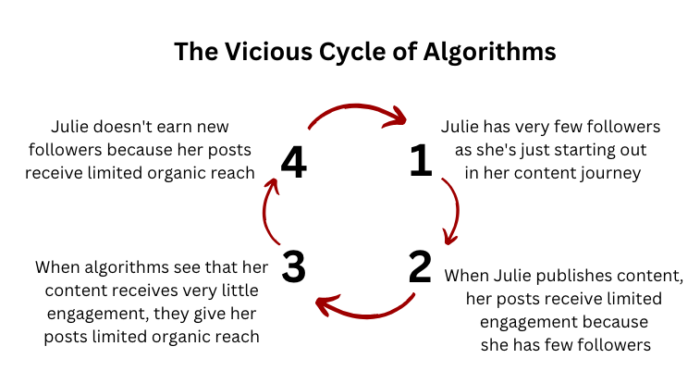 The vicious cycle of algorithms