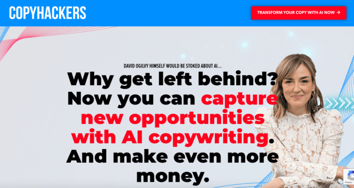 Master AI Copy Homepage
